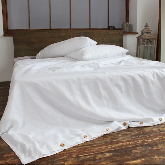 Button Duvet Cover Set - Picture 2 of 3